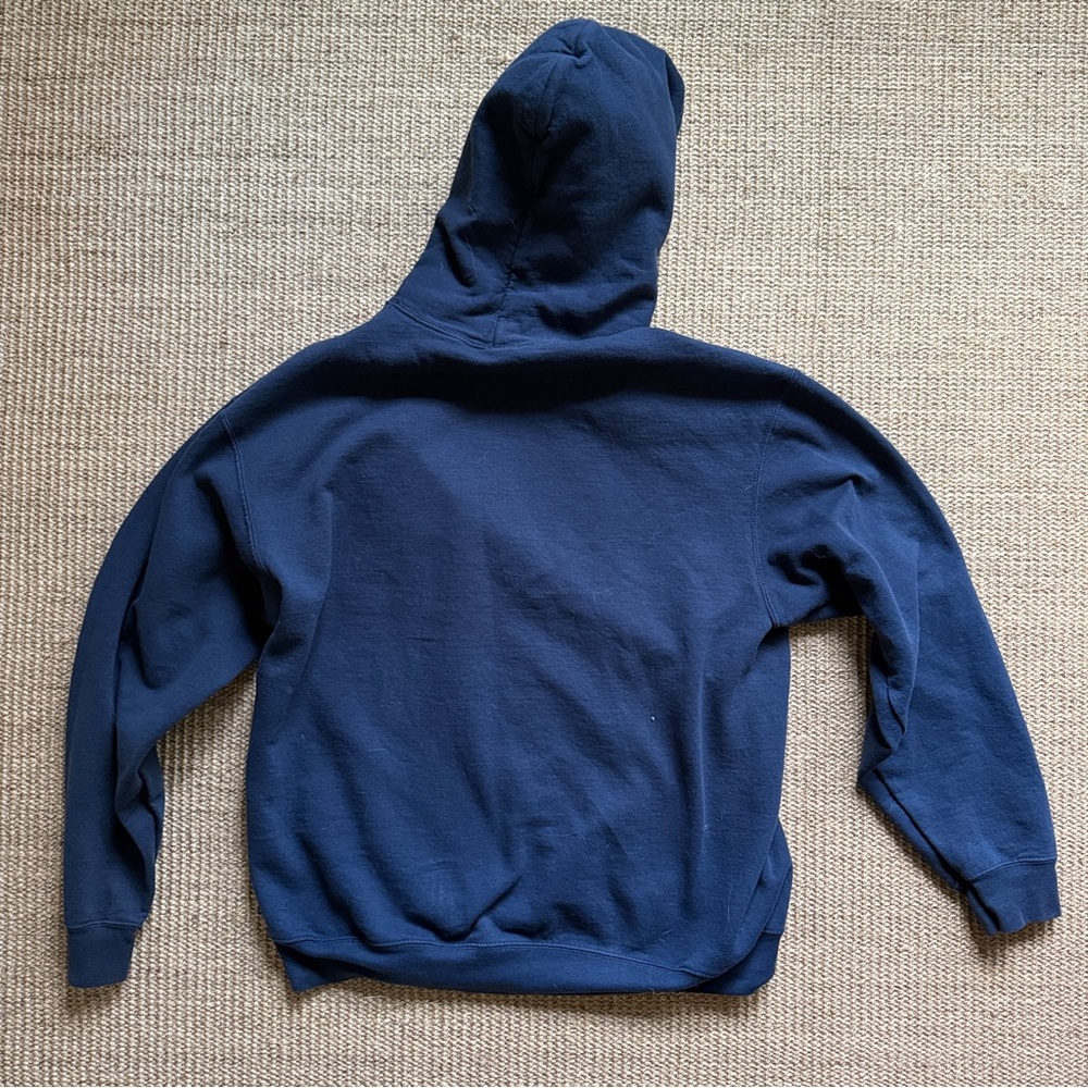 Navy Blue Hoodie with Maine appliqué - Picture 5 of 5